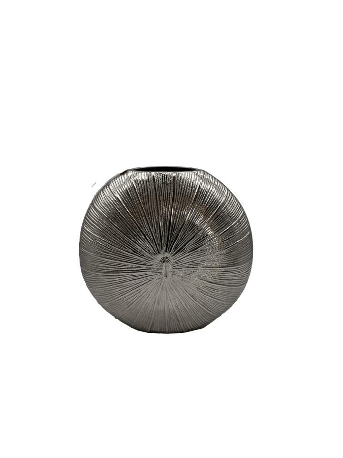 Design Vase aus Nickel