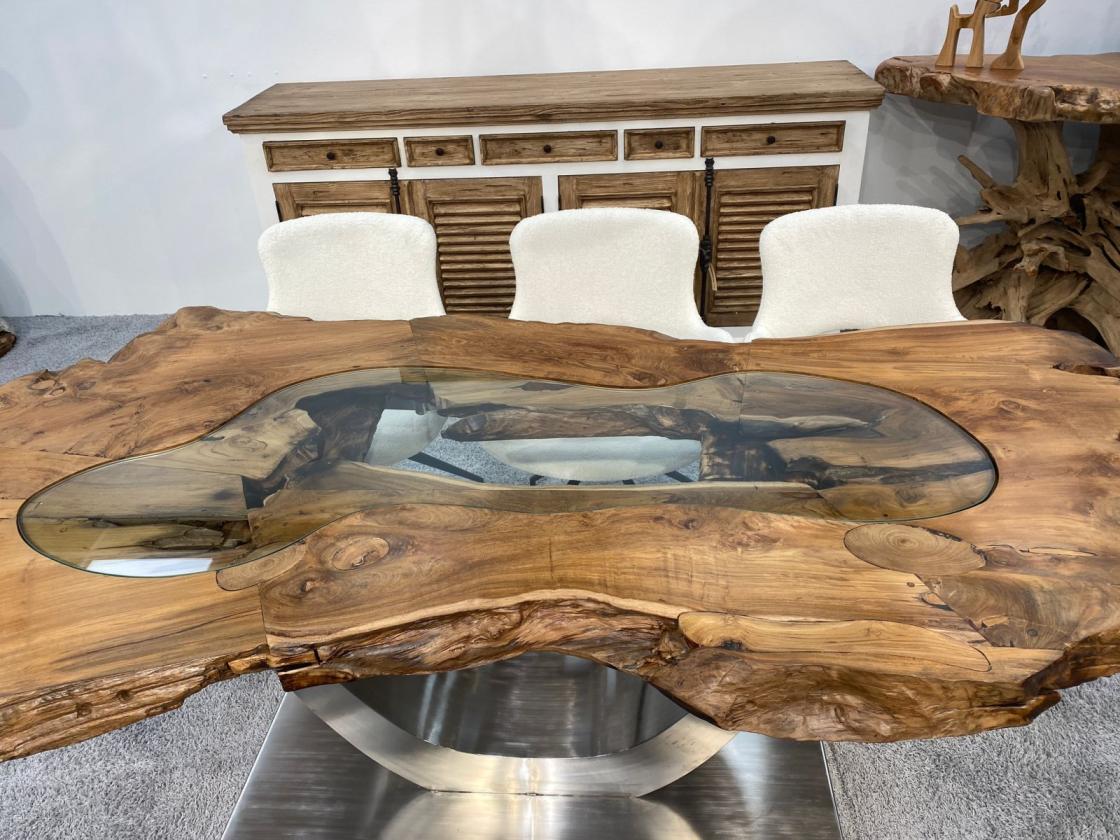 Esstisch Expression Teakholz 160 cm