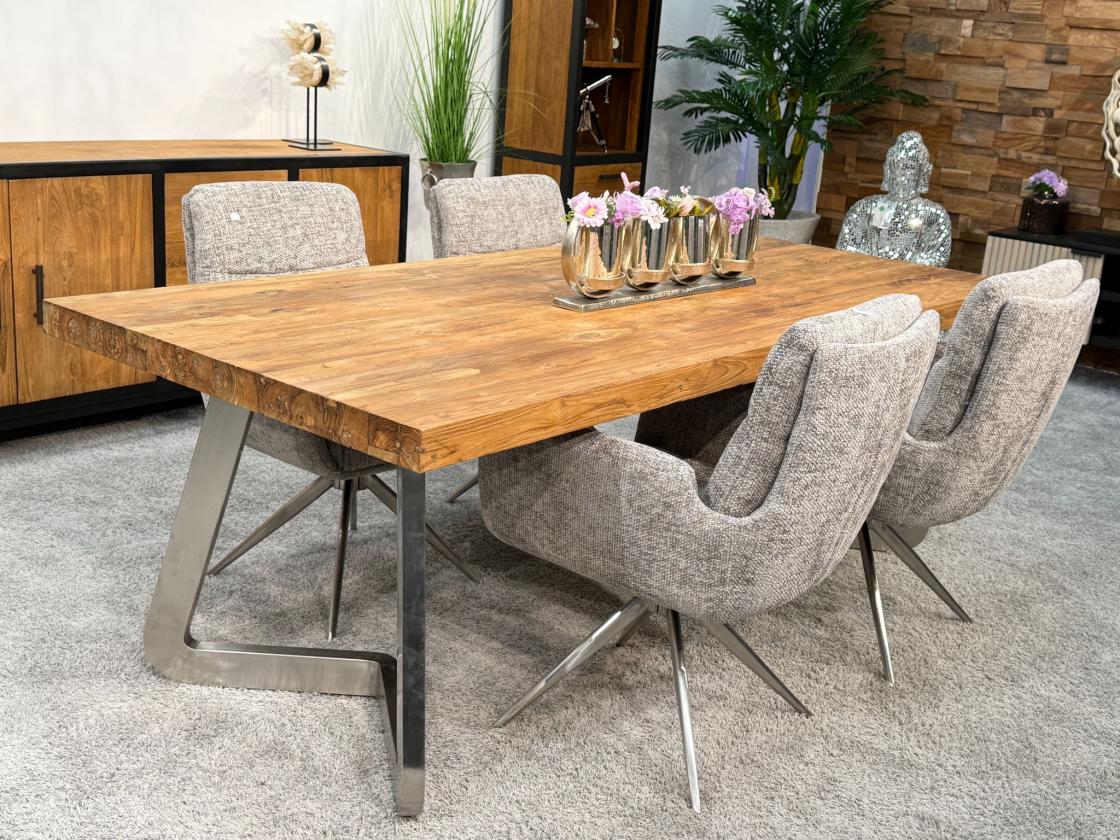 Esszimmertisch aus Holz Elements 220 cm