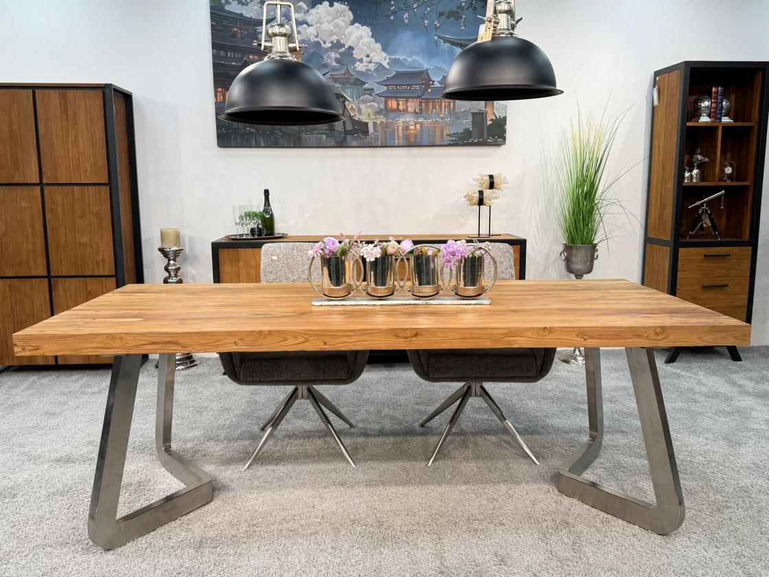 Esszimmertisch aus Holz Elements 220 cm