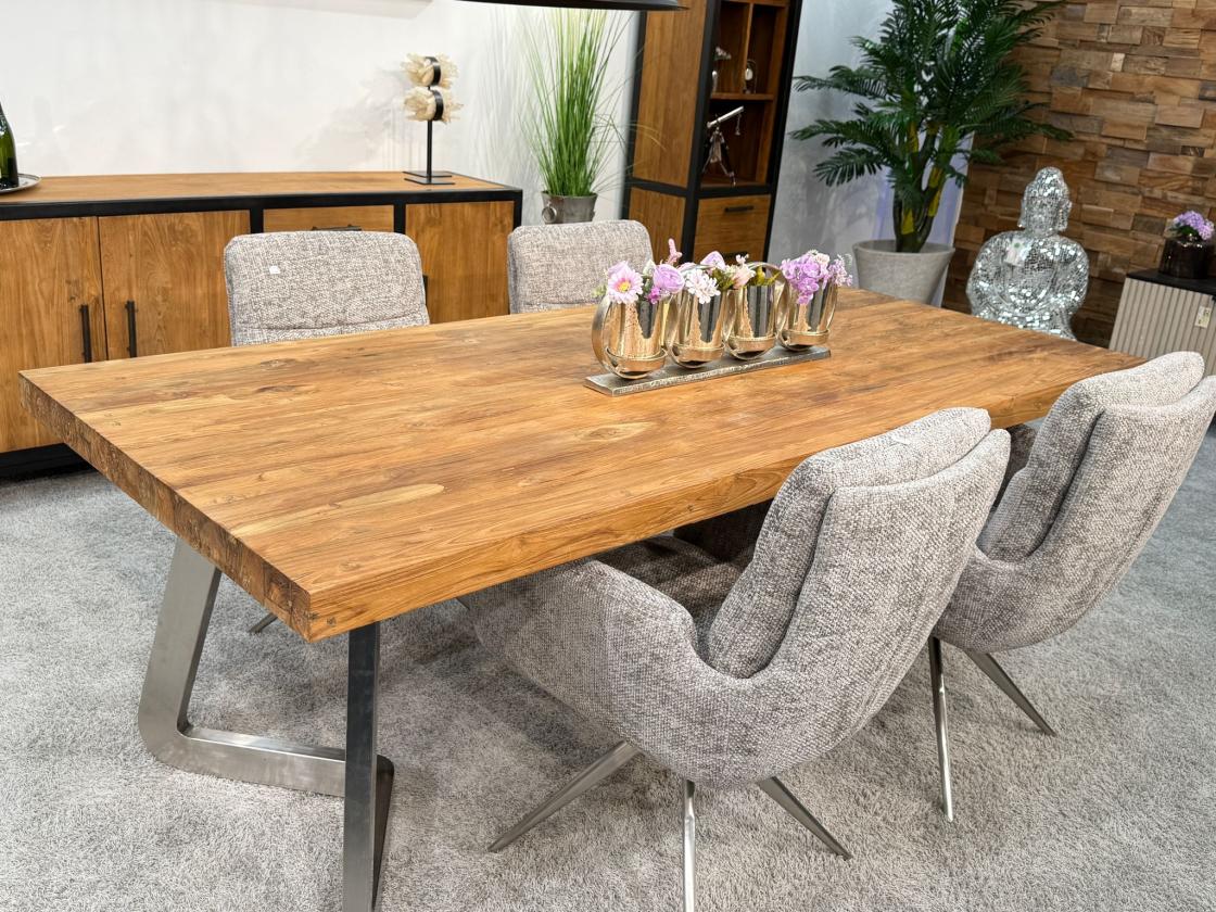 Esszimmertisch aus Holz Elements 220 cm