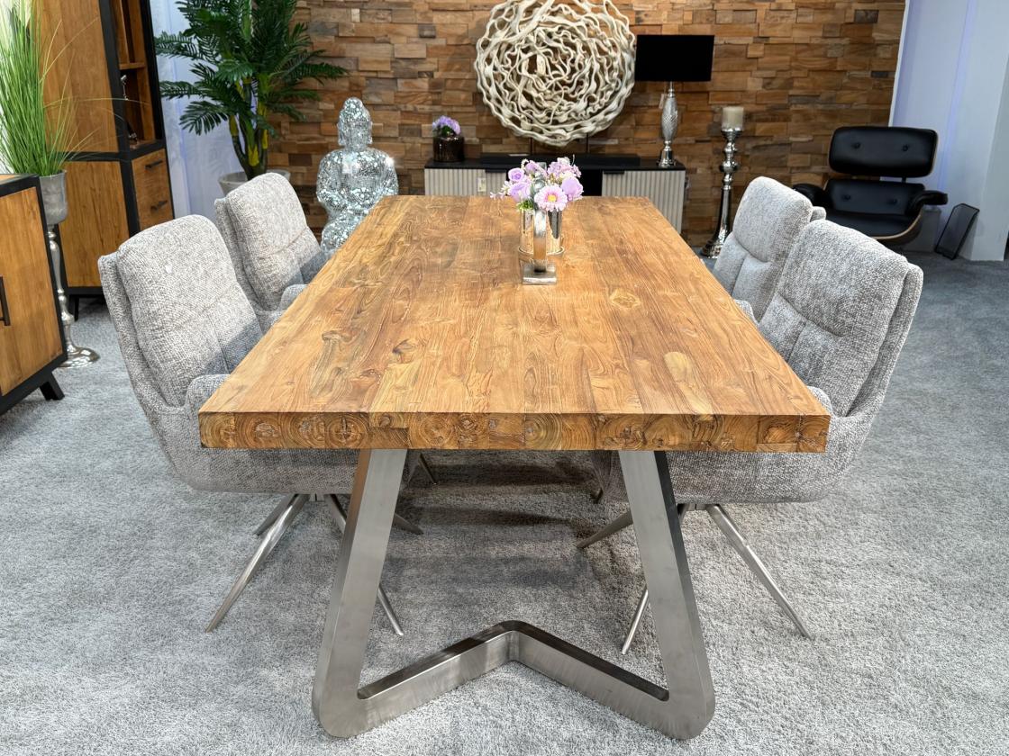 Esszimmertisch aus Holz Elements 220 cm