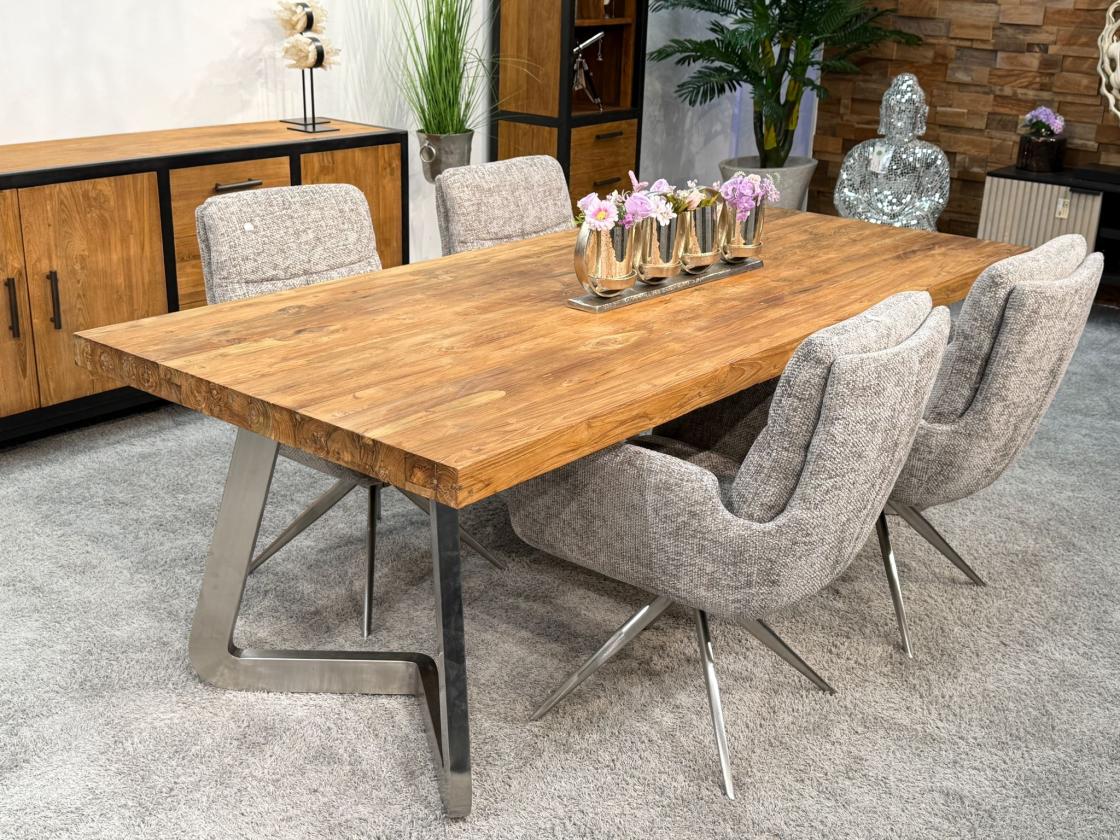 Esszimmertisch aus Holz Elements 220 cm