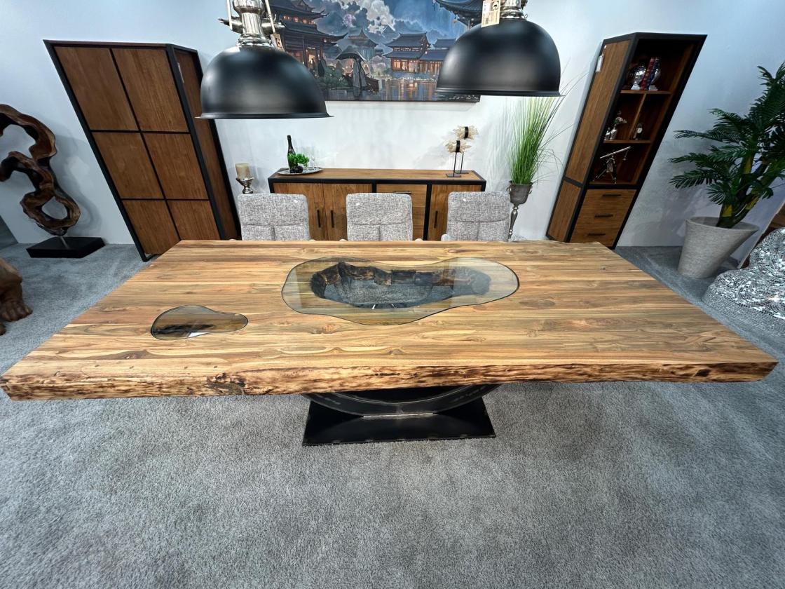 Esstisch  Massivholztisch Deep Island