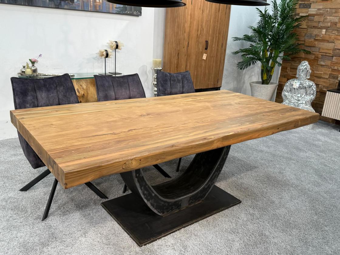 Esszimmertisch "Essence" mit 200 x 100 x 77 cm Plattenstärke 8 cm