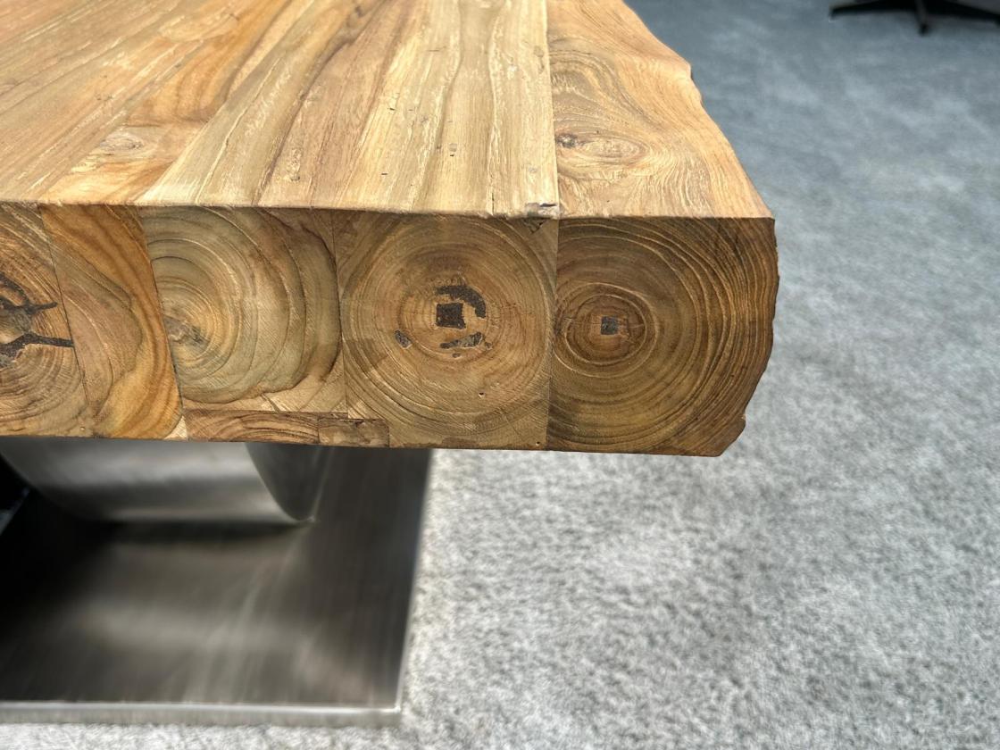 Esstisch aus Massivholz für 6 Personen 180 cm