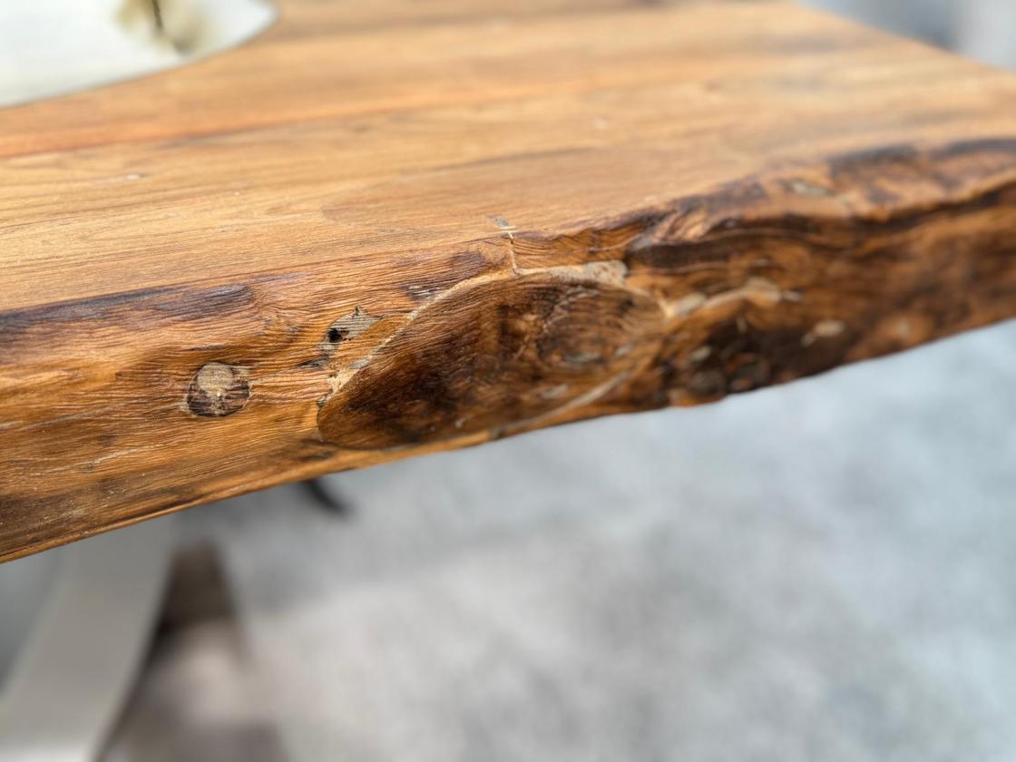 Esstisch aus Massivholz für 6 Personen 180 cm