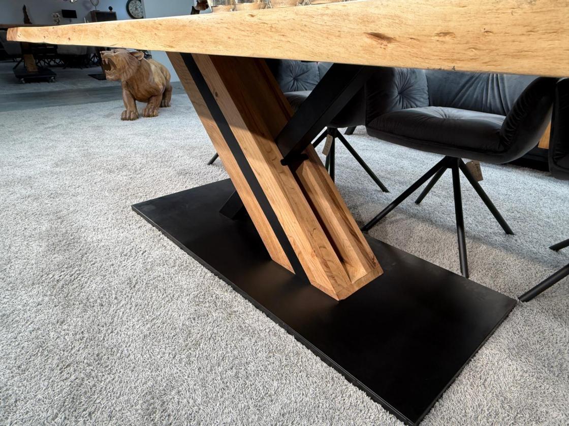 Esszimmertisch mit Baumkante 280 x 100 cm Canyon