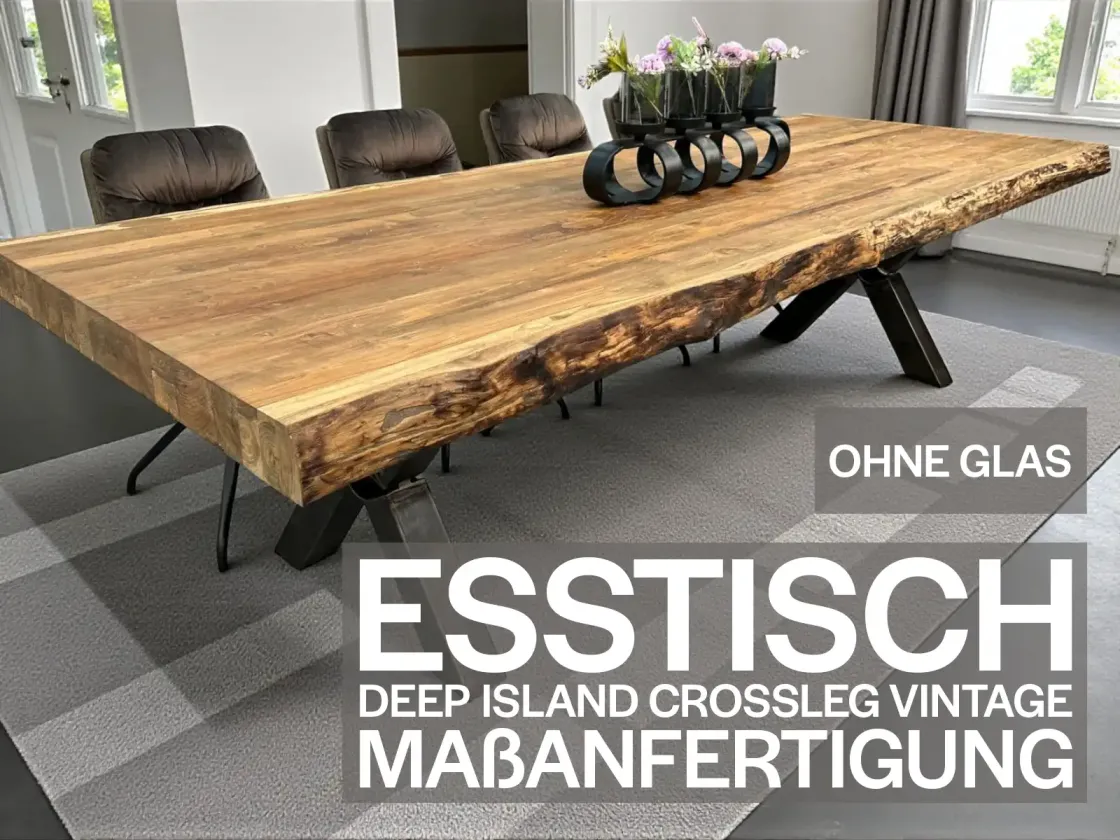 Masstisch Esstisch Deep Island Crossline