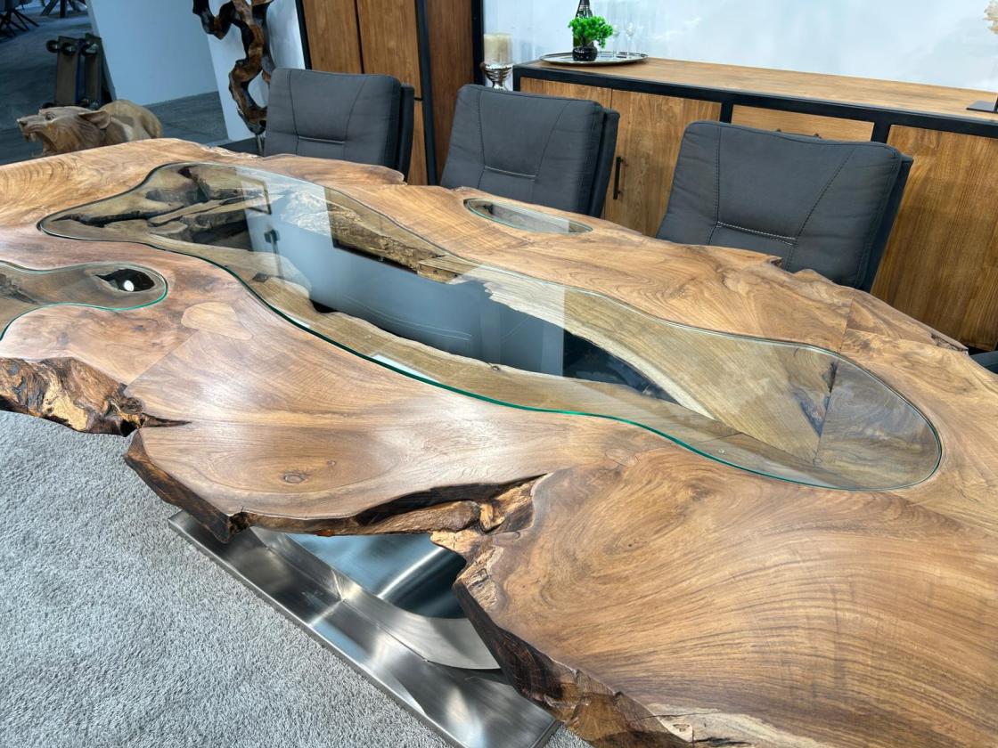 Massivholz Designtisch Expression