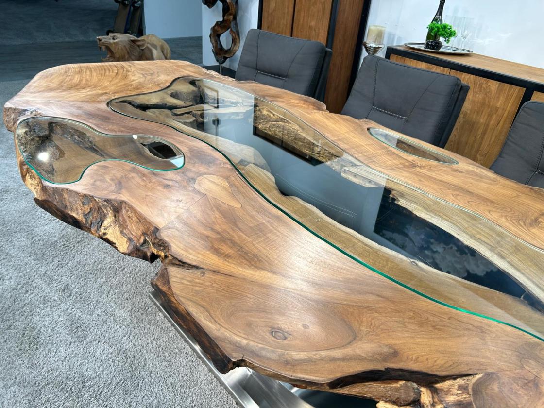 Massivholz Designtisch Expression