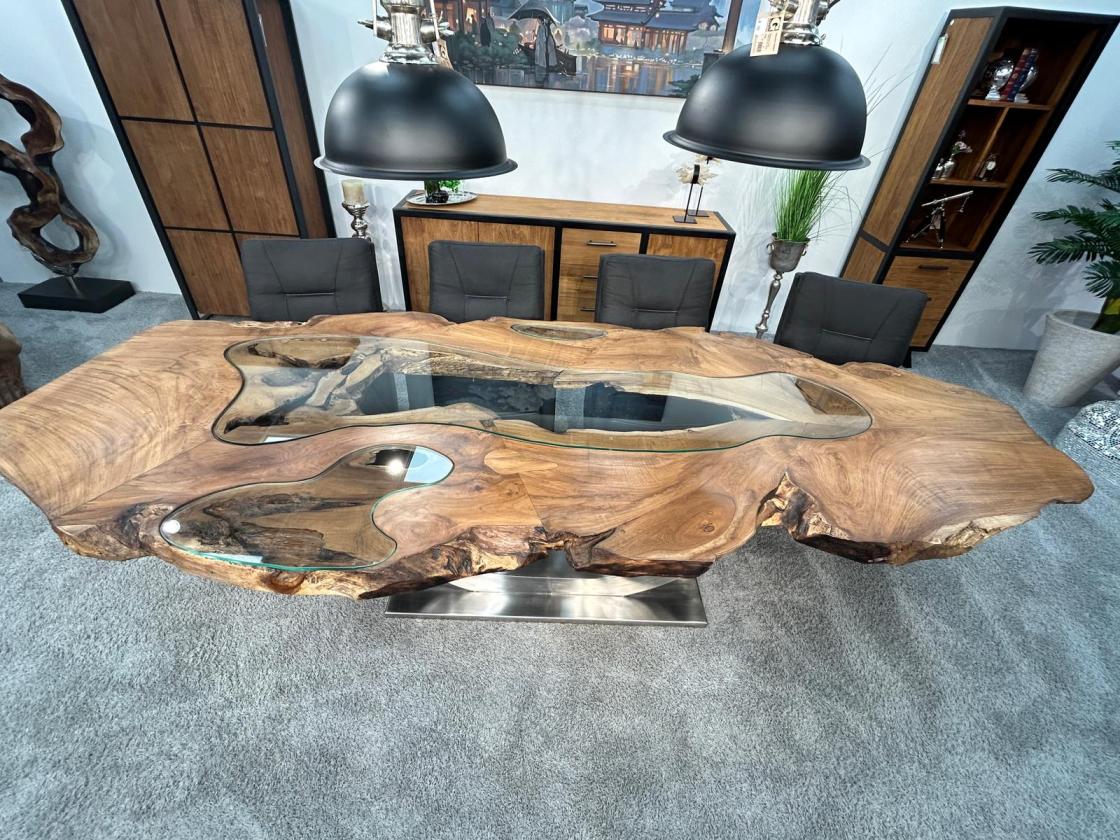 Massivholz Designtisch Expression