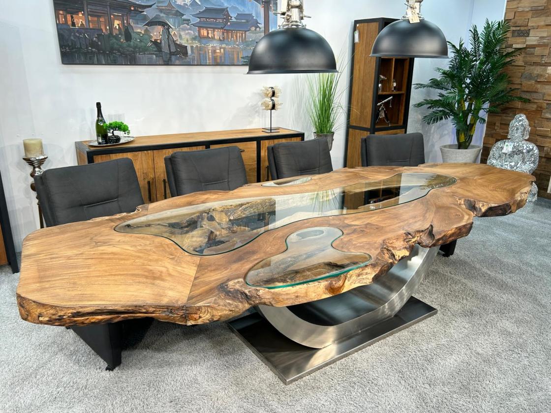 Massivholz Designtisch Expression