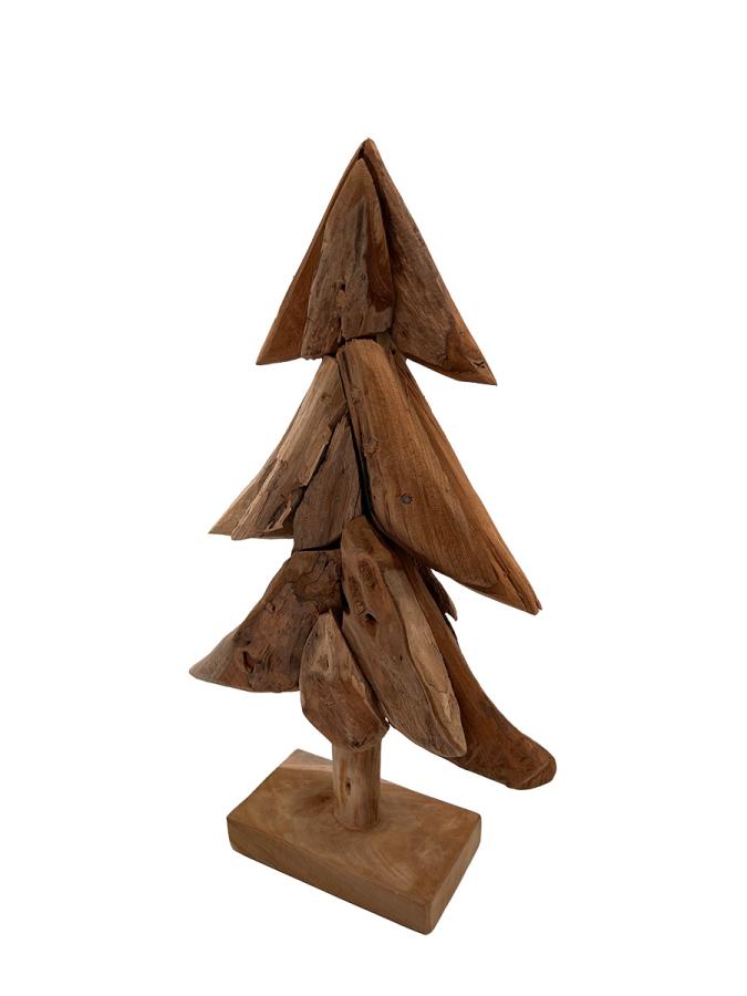 Handgeschnitzte Dekoration aus Holz "Tanne L"