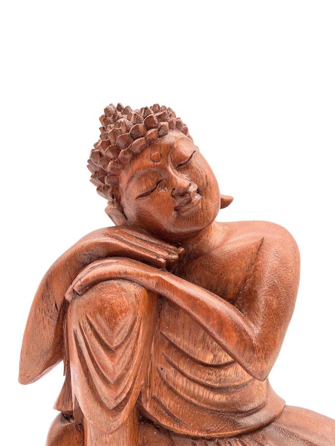 Handgeschnitzte Design Deko-Figur Buddha