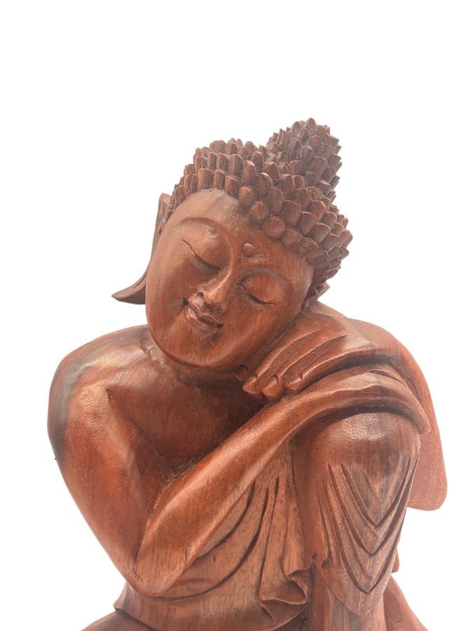 Handgeschnitzte Design Deko-Skulptur Buddha L