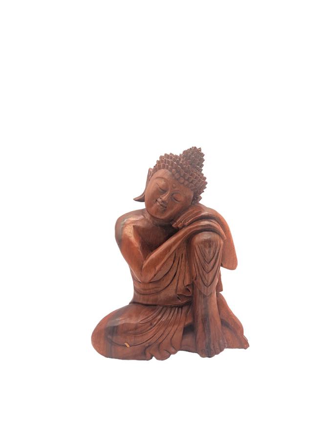 Handgeschnitzte Design Deko-Skulptur Buddha L