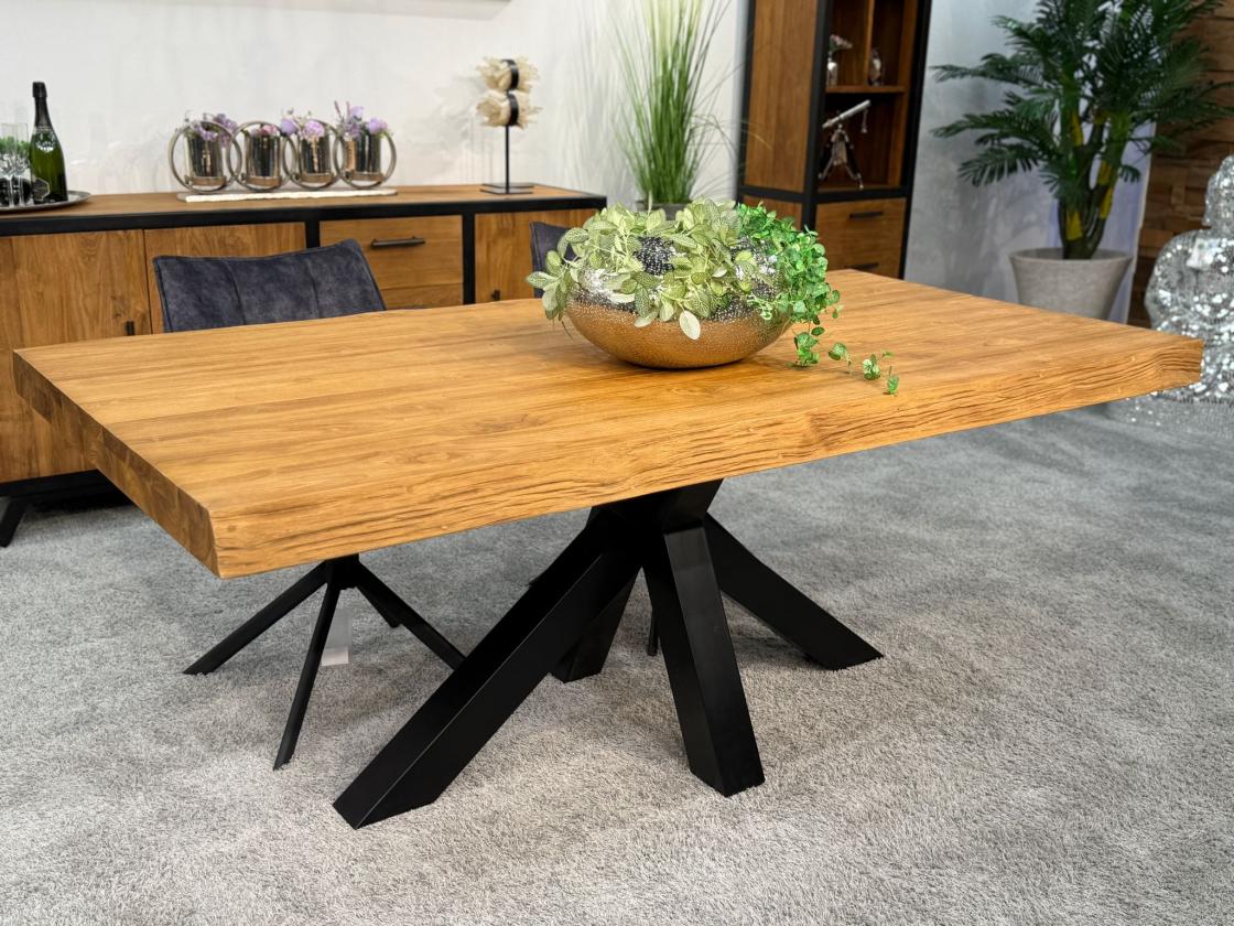 Holztisch Esstisch aus Holz 200-cm