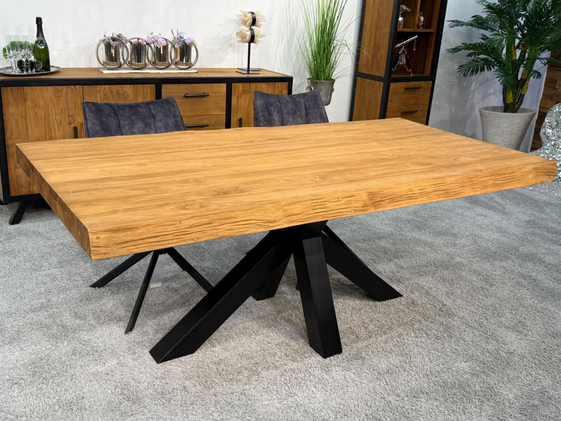 Holztisch Esstisch aus Holz 200-cm