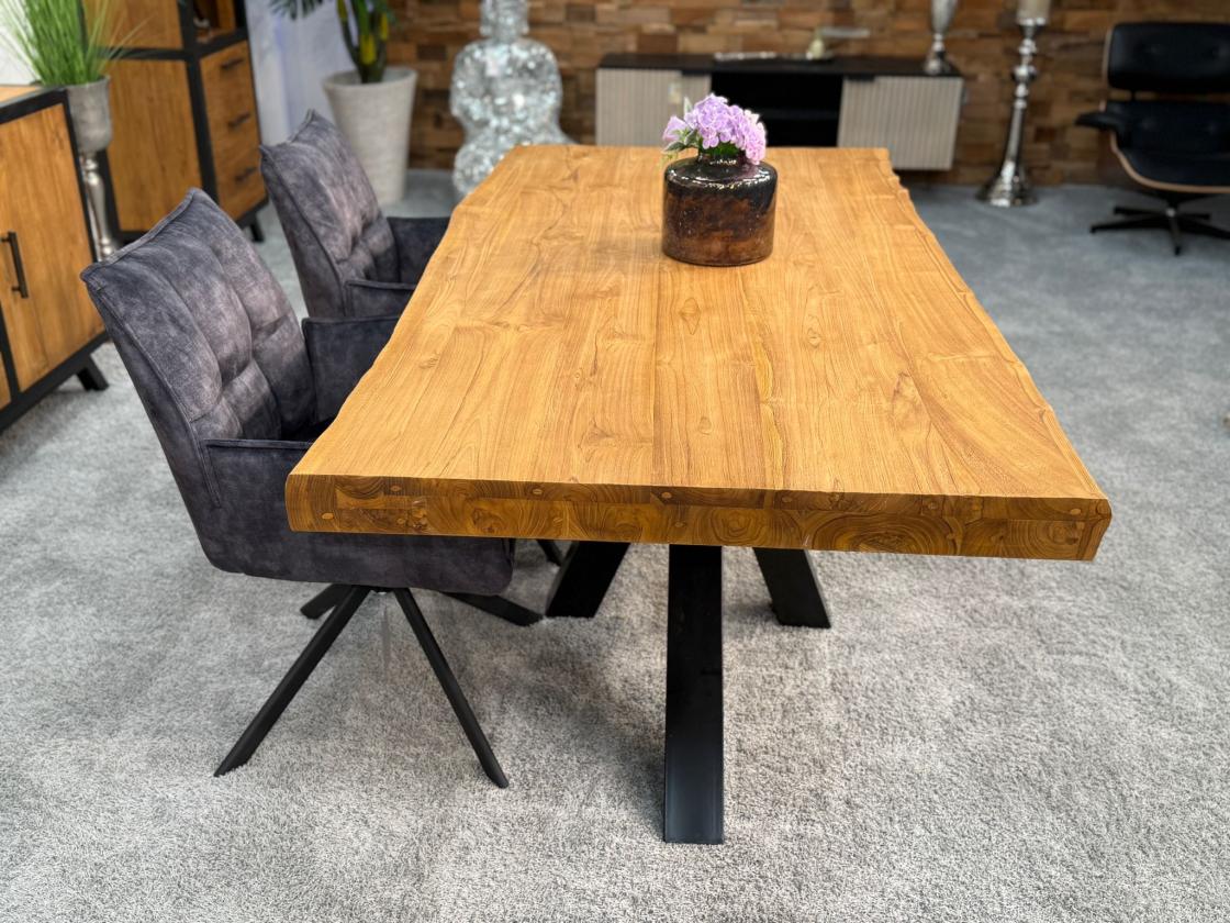 Holztisch Esstisch aus Holz 180-cm