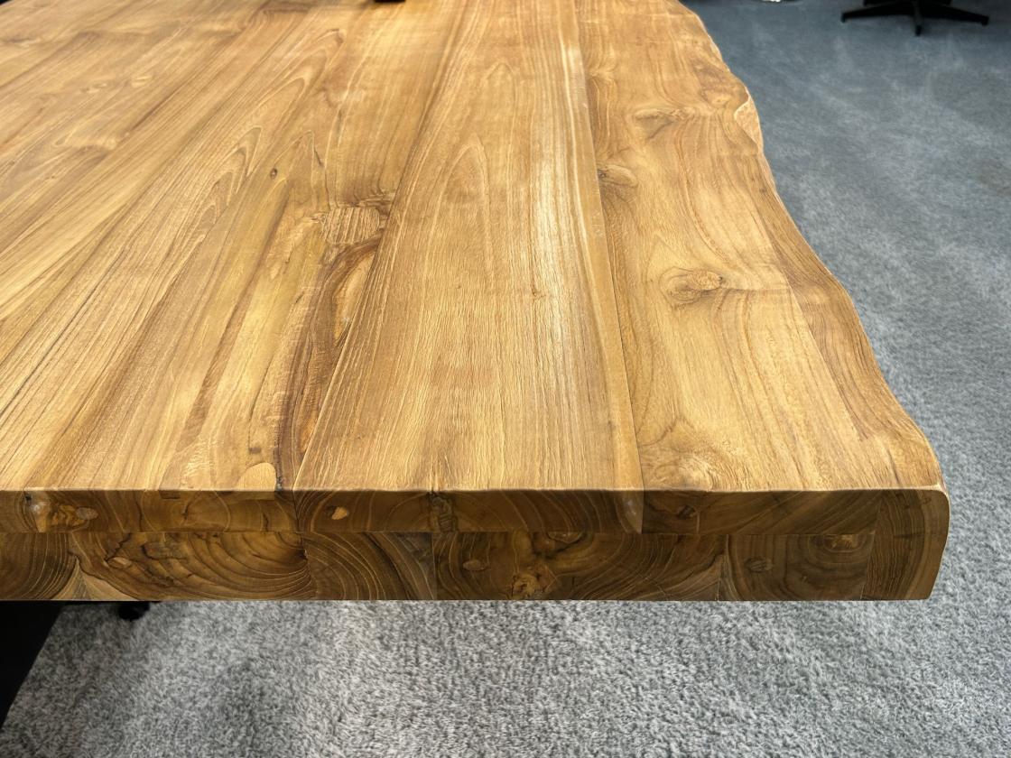 Esstisch mit Baumkante Atlanta 300 cm