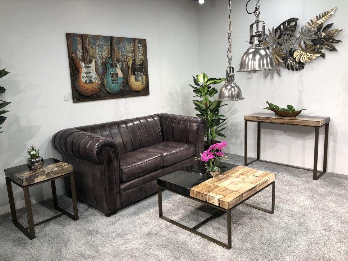Sideboard  "versteinertes Holz" 100 x 41 x 75 cm 
