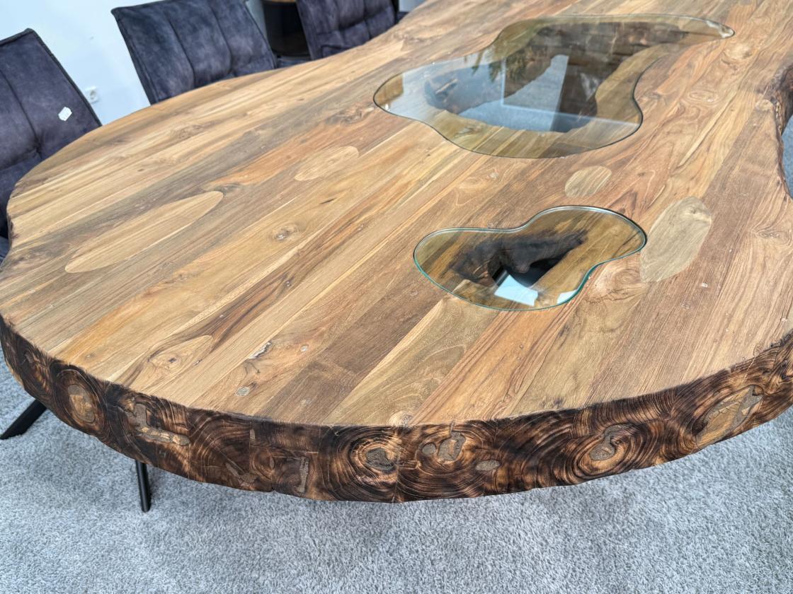 Esstisch aus Massivholz Fusion 250 cm