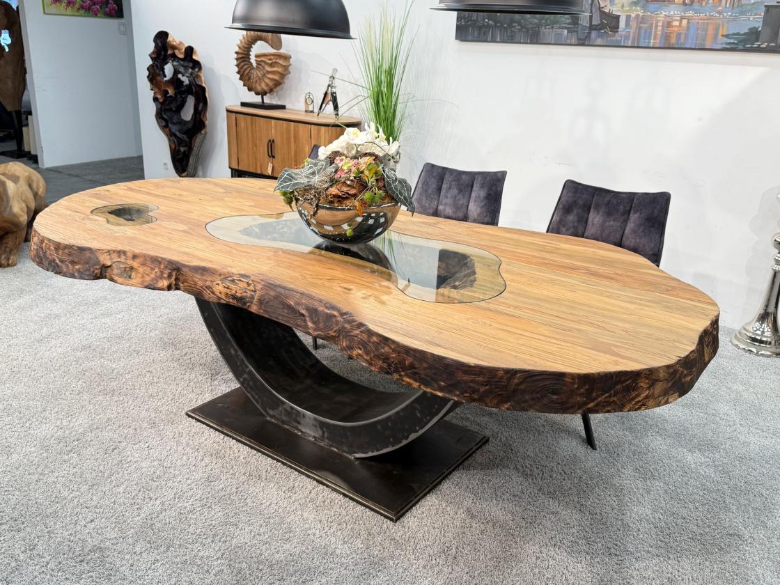 Esstisch aus Massivholz Fusion 250 cm