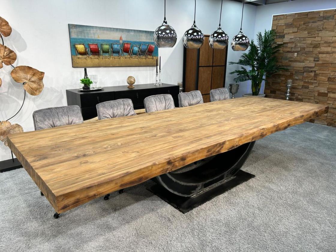 Langer Esstisch 350 cm Deep Island Bestellware