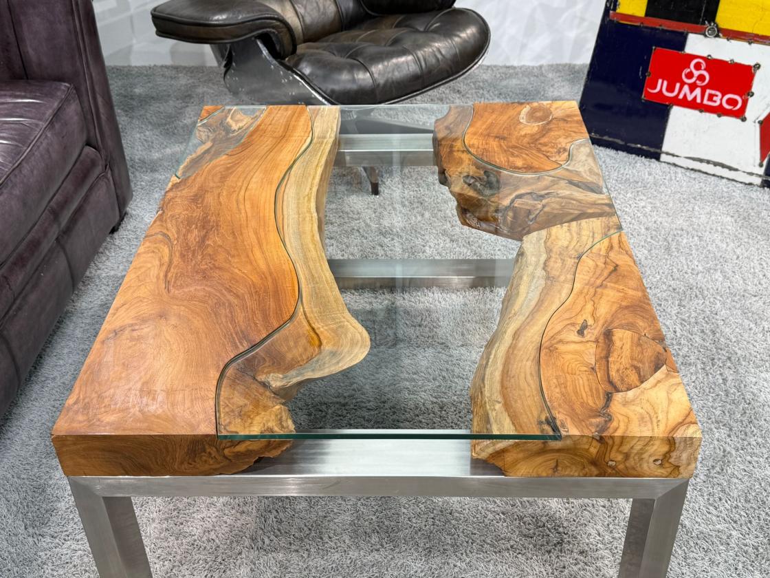 Couchtisch aus Holz Natural Landscape 100cm