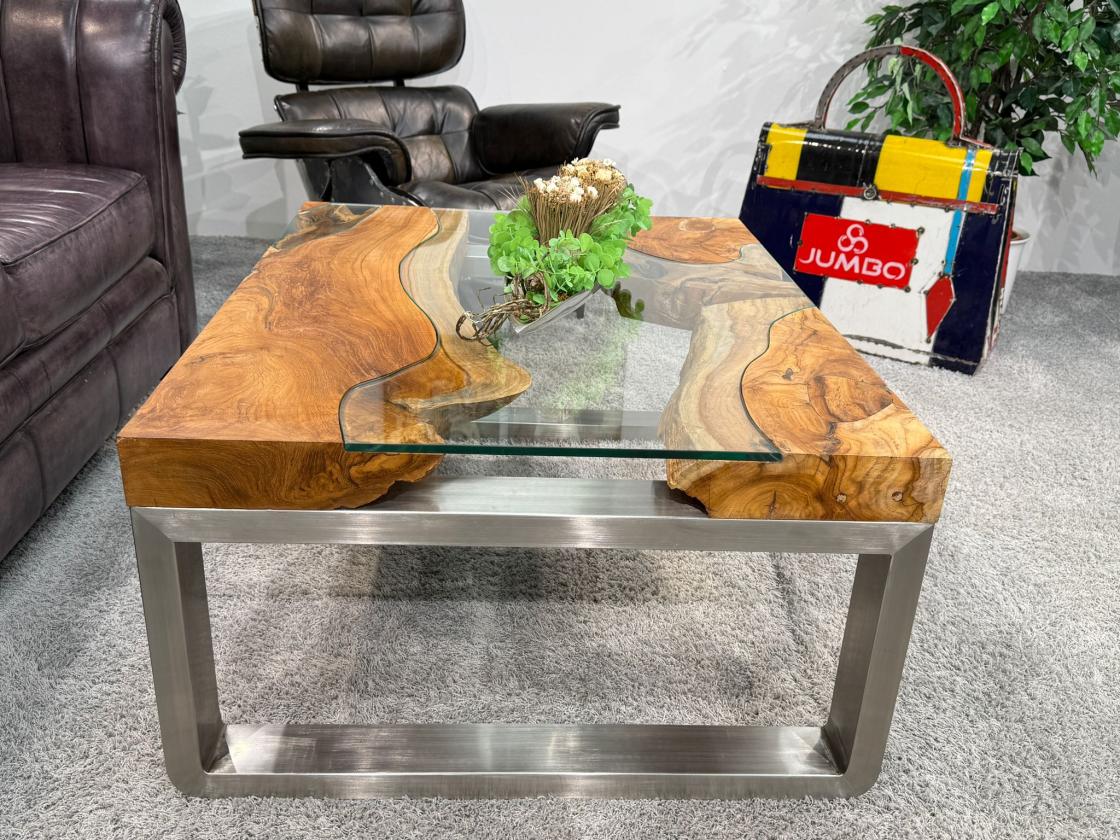 Couchtisch aus Holz Natural Landscape 100cm