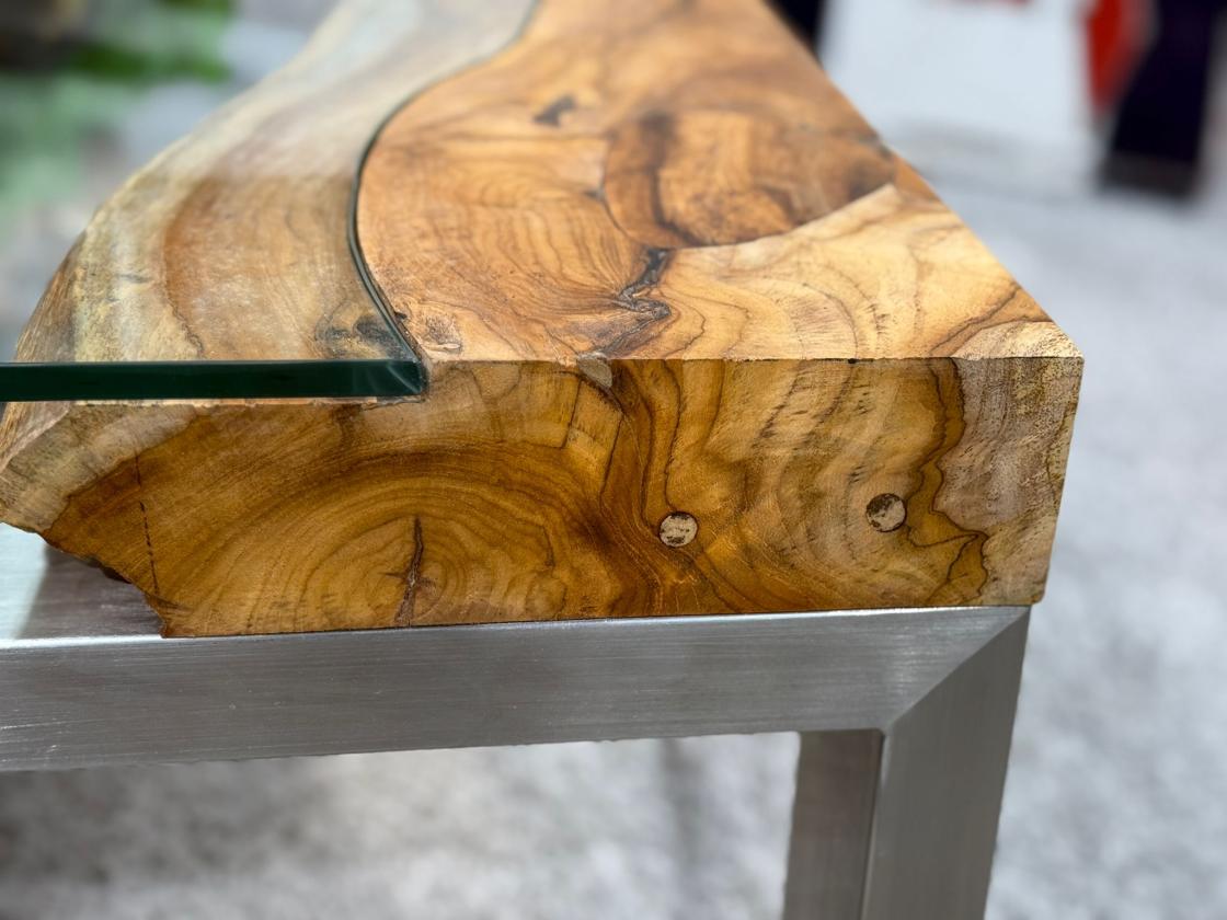 Couchtisch aus Holz Natural Landscape 100cm