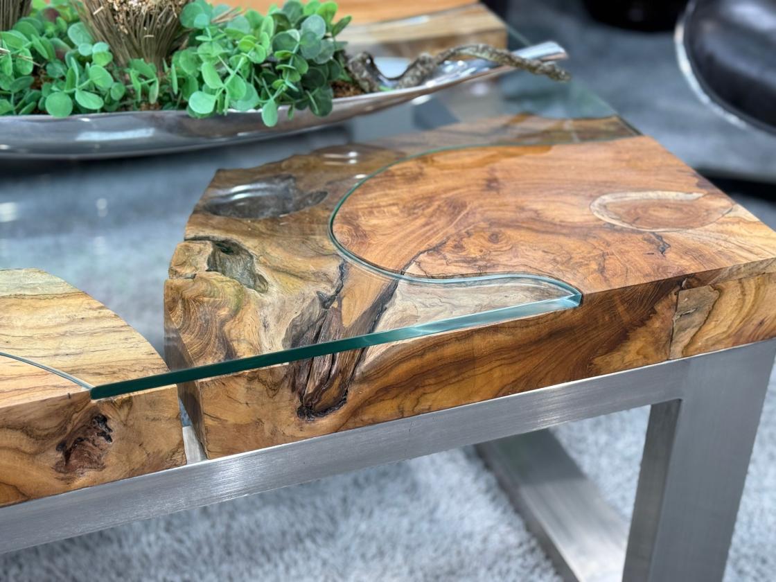 Couchtisch aus Holz Natural Landscape 100cm