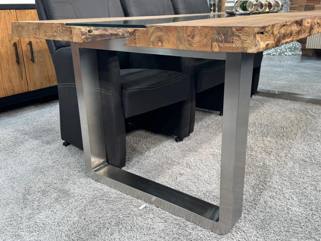 Massiver Holztisch Esszimmer 250 cm