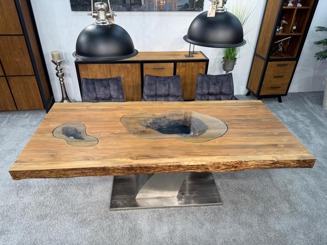 Esstisch  Massivholztisch Deep Island
