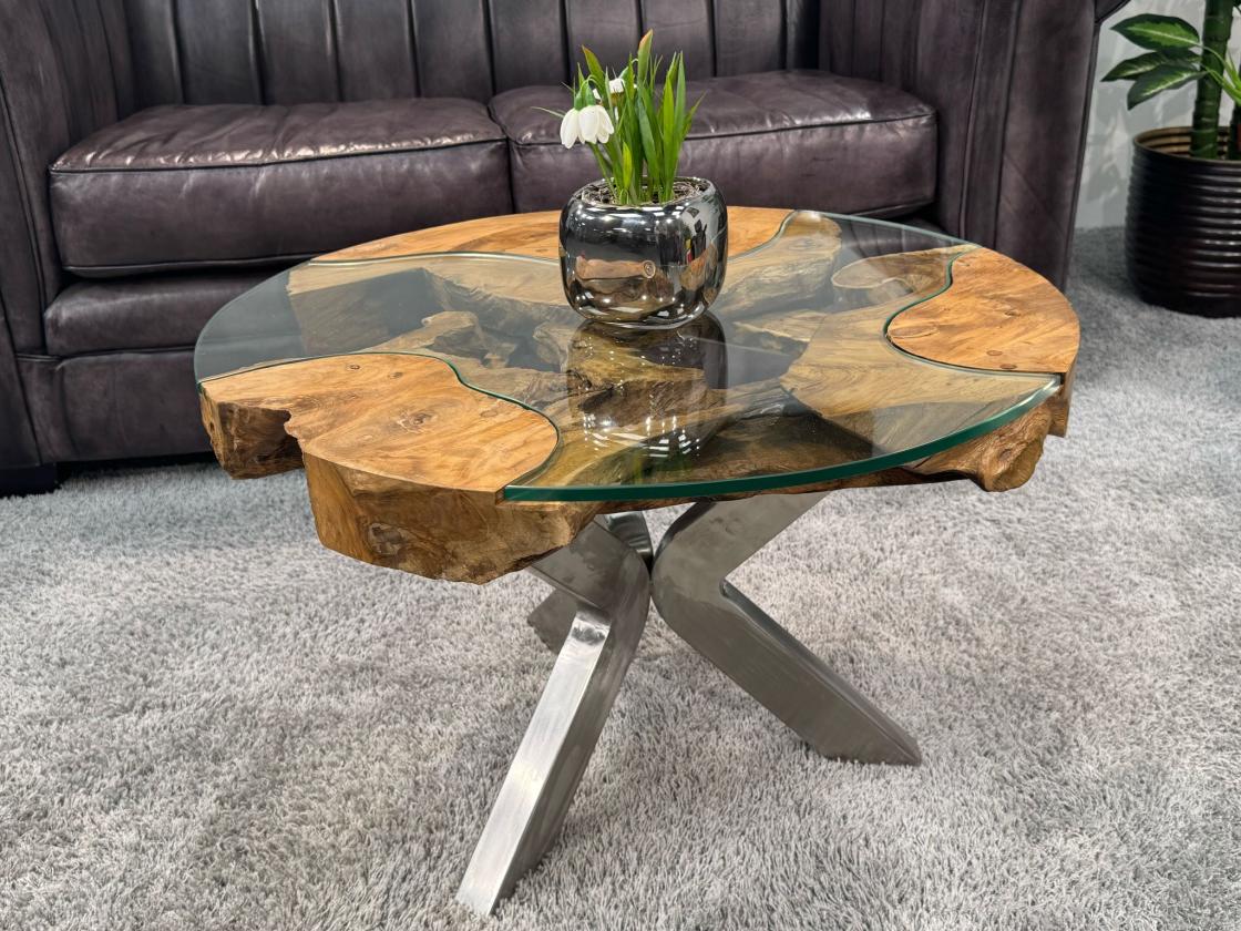 Runder Couchtisch Sunrise 70 cm