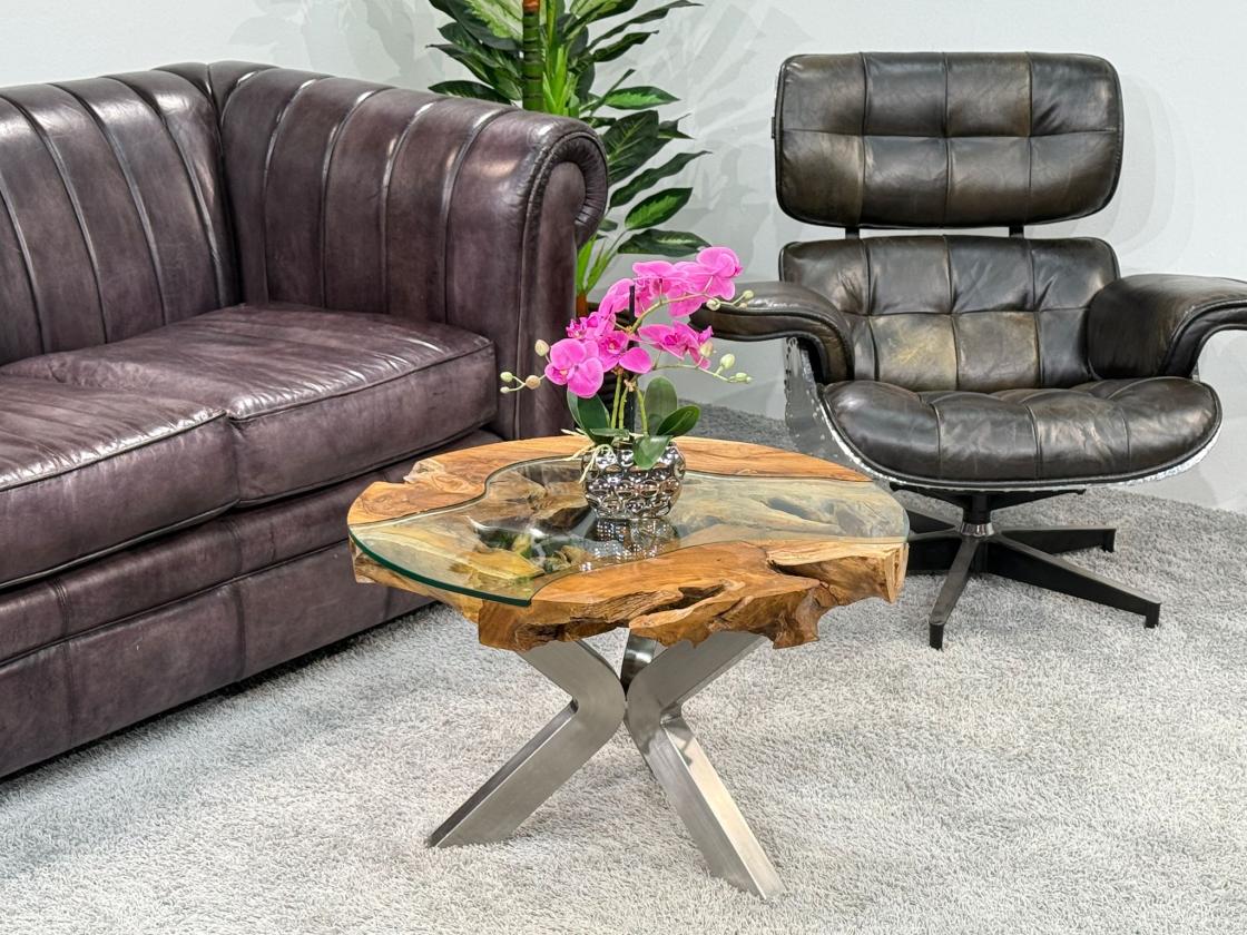 Runder Couchtisch Sunrise 70 cm