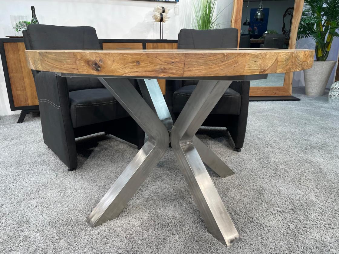 Runder Esstisch Eternia aus Holz einzigartig beeindruckend