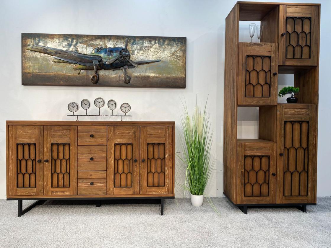 Sideboard recyceltes Holz