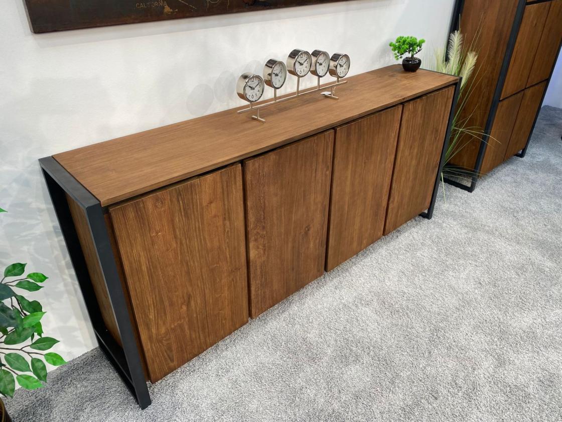 Sideboard recyceltes Holz