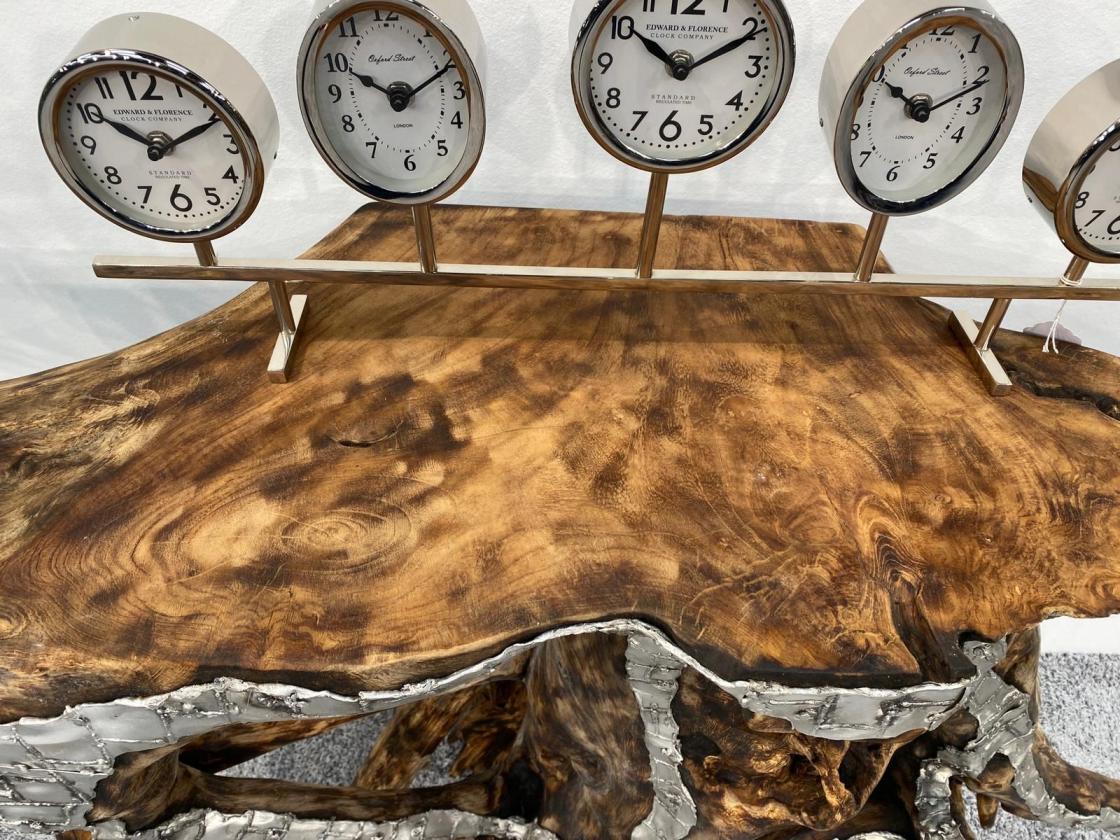 Sideboard aus Holz Baumwurzel Teakholz