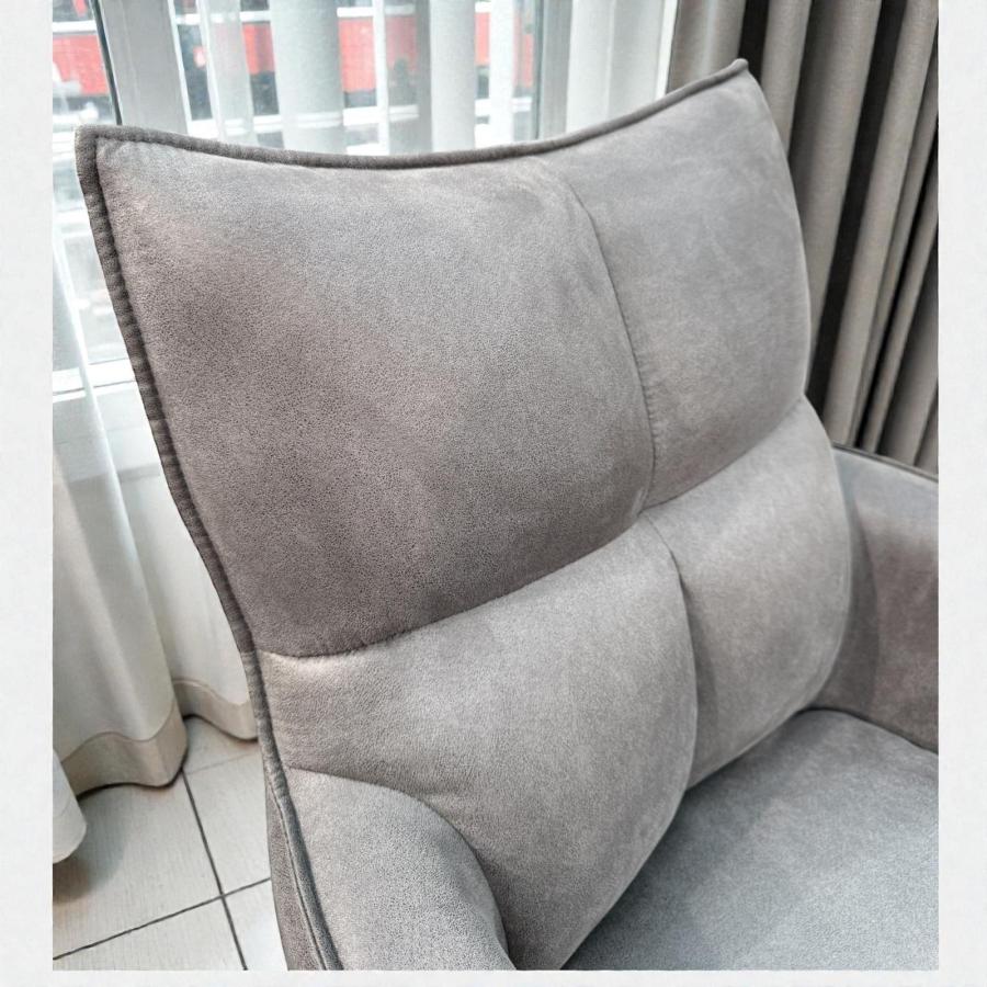 Esszimmerstuhl drehbar grau