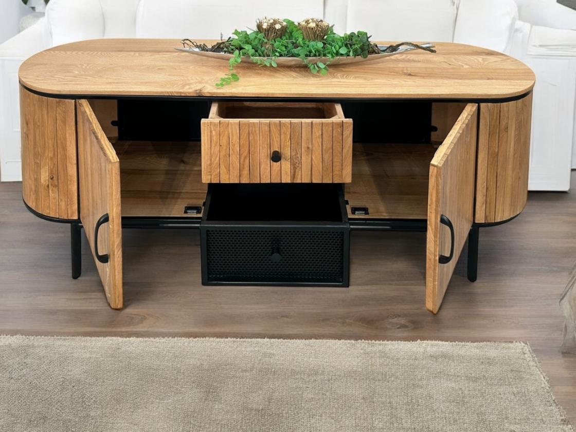 TV-Board aus Eiche Manhattan