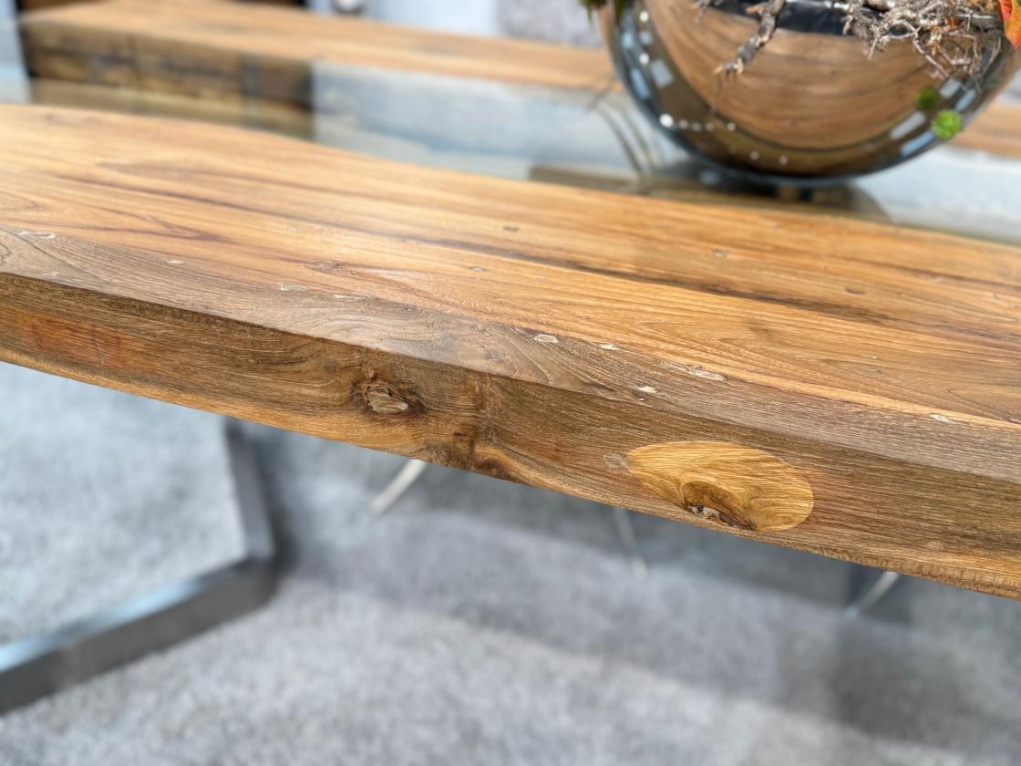 Esszimmertisch aus Holz 220 cm