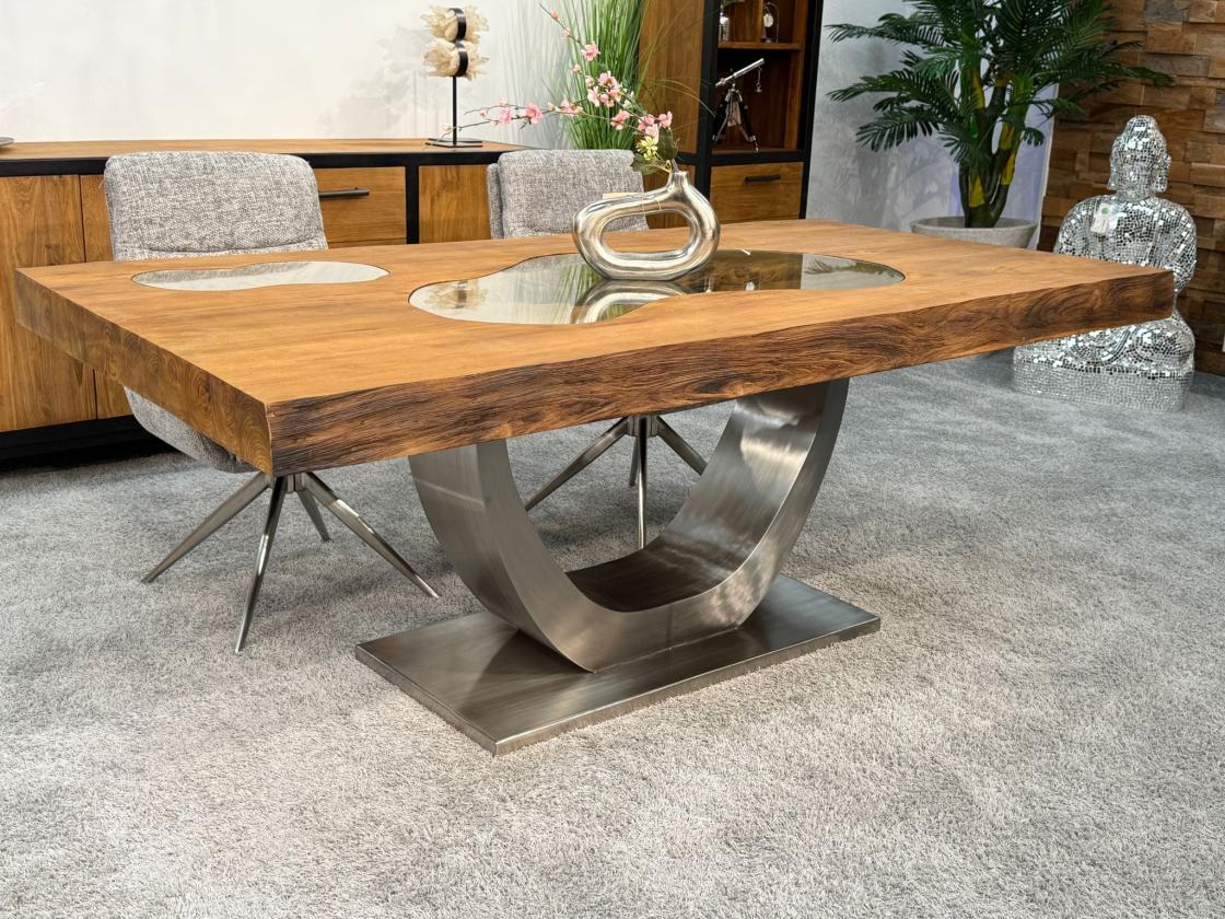 Vollholztisch Deep Island 200 cm