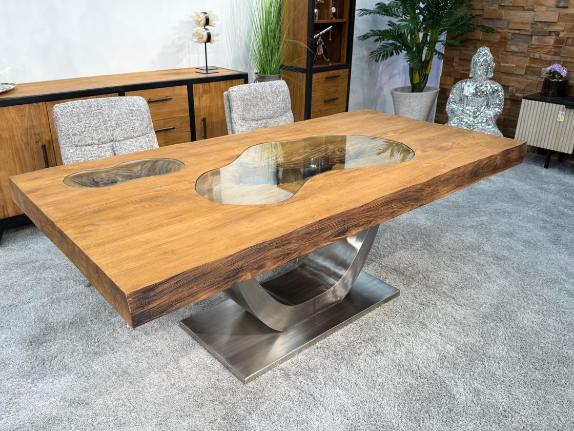 Vollholztisch Deep Island 200 cm