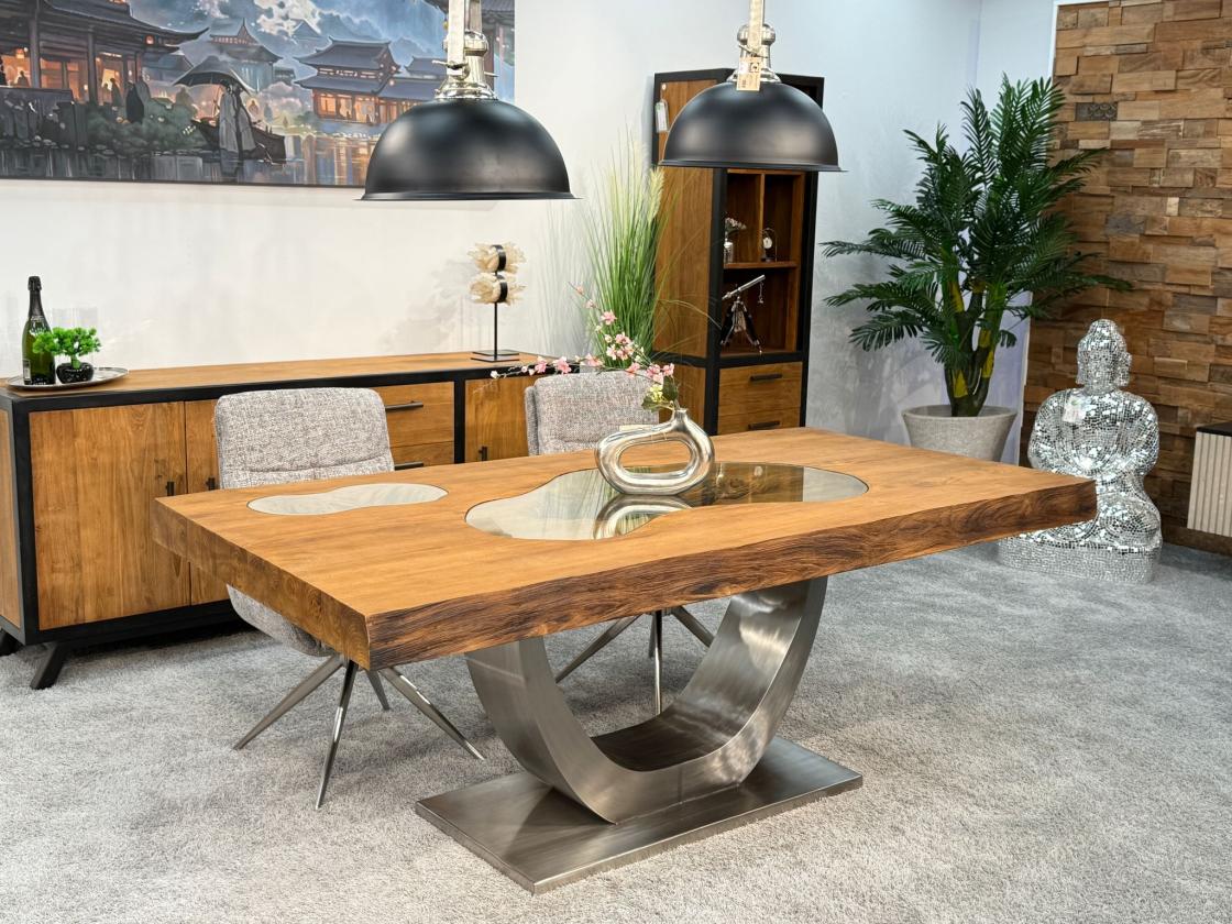 Vollholztisch Deep Island 200 cm