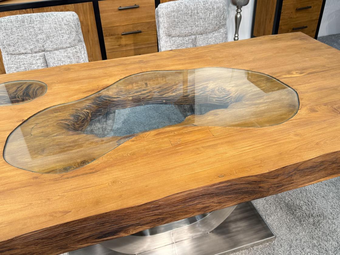 Vollholztisch Deep Island 200 cm