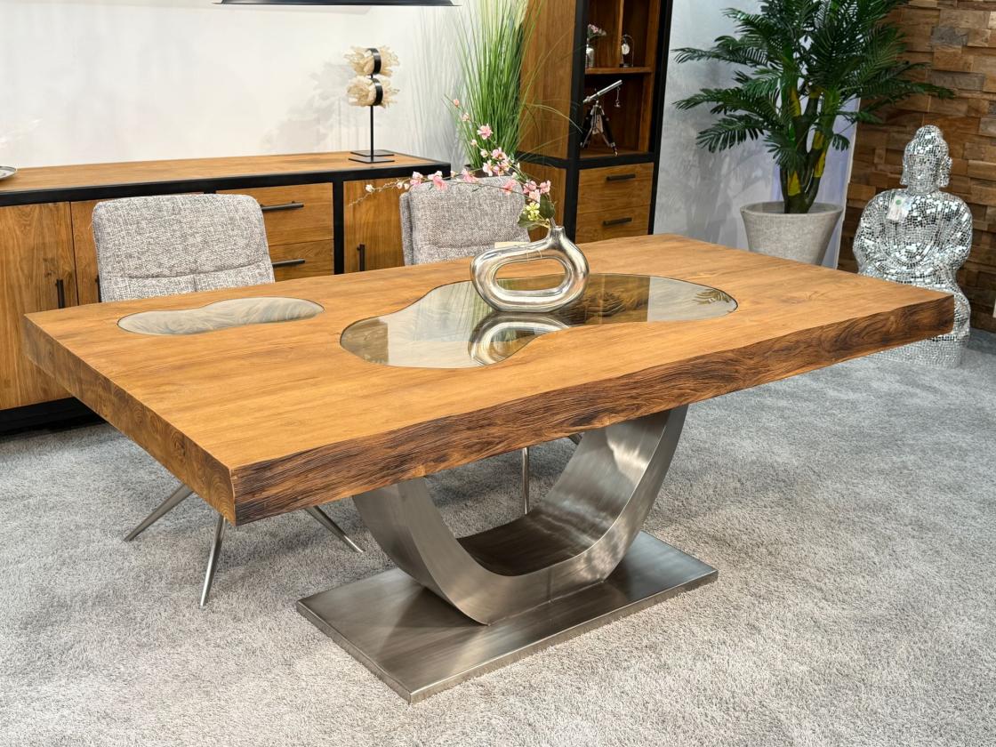 Vollholztisch Deep Island 200 cm