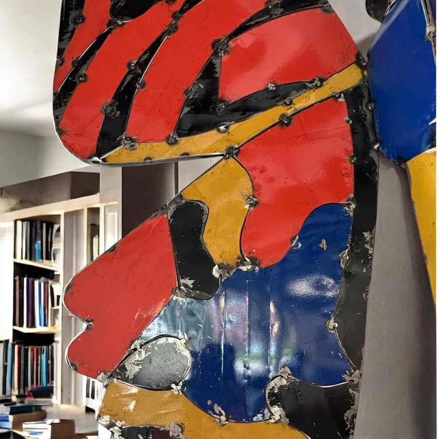 Wanddekoration Schmetterling Metall